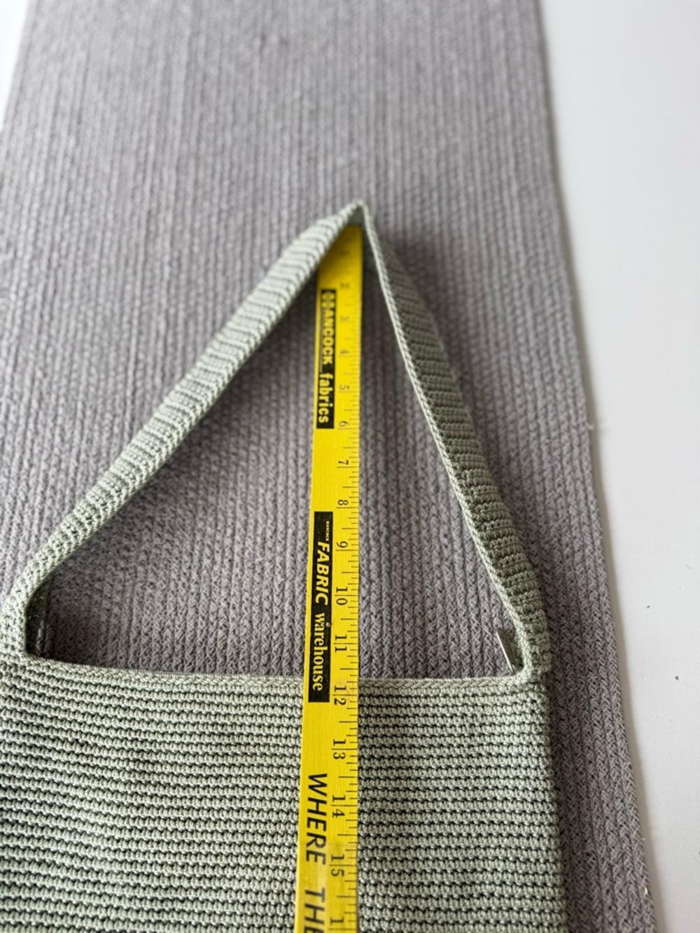 The Sak Mint Sage Green Crochet Shoulder Bag Purse - Picture 6 of 16